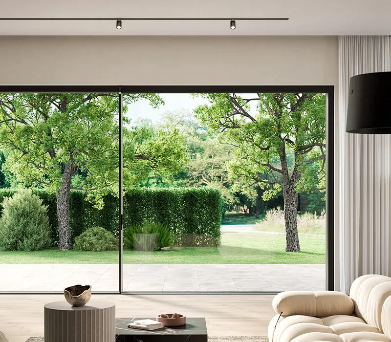 finestre scorrevoli alluminio cosmecser